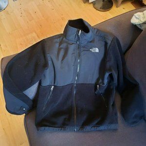 The North Face Black Fleece Jacket Coat Youth Boys